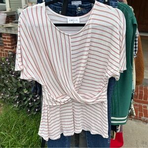 Cute striped top